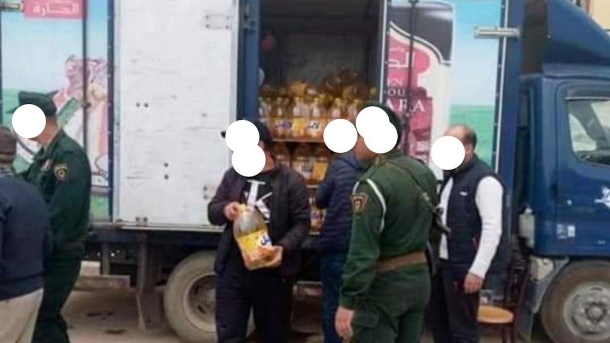 Il faut désormais la présence des gendarmes pour éviter les bousculades lors de la vente d'huile de table.