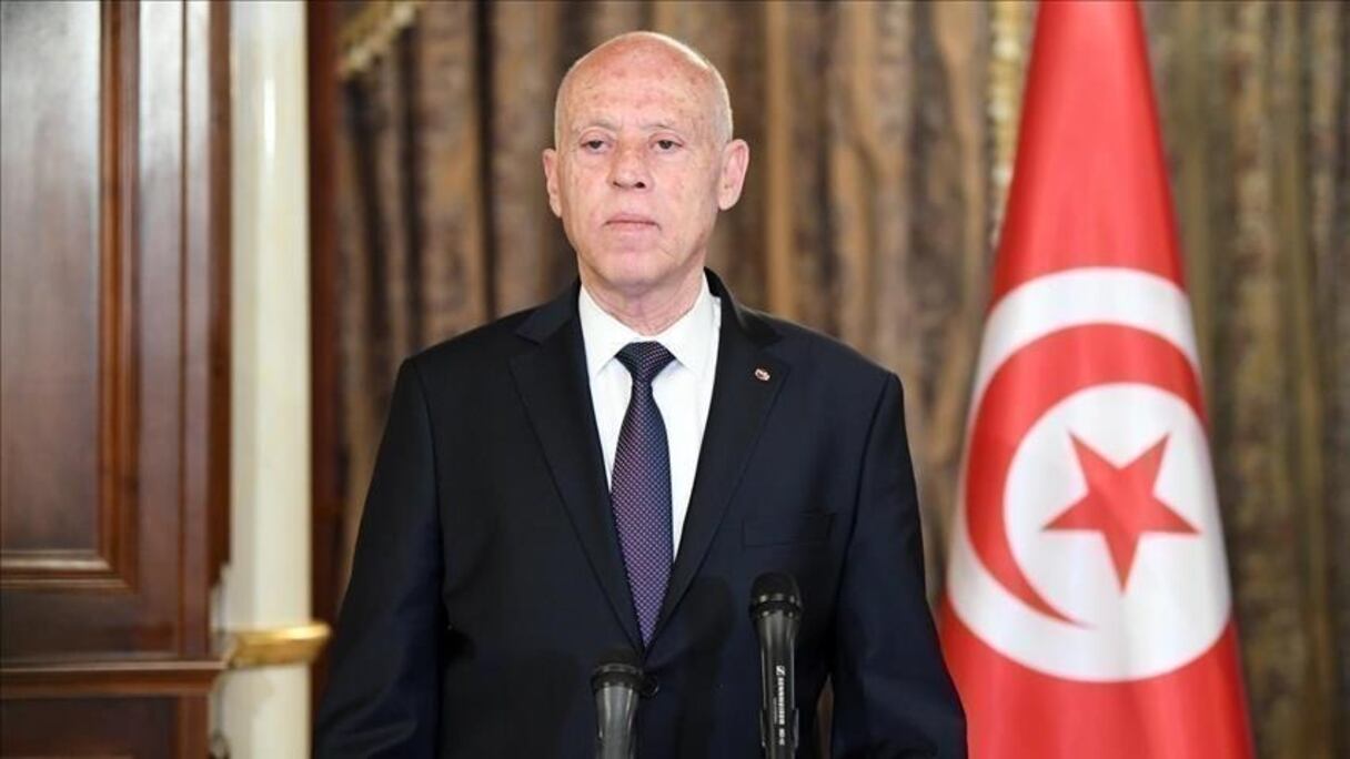 Kaïs Saied, président de la Tunisie.
