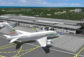 Aéroport International Félix Houphouët-Boigny d'Abidjan (Côte d'Ivoire).