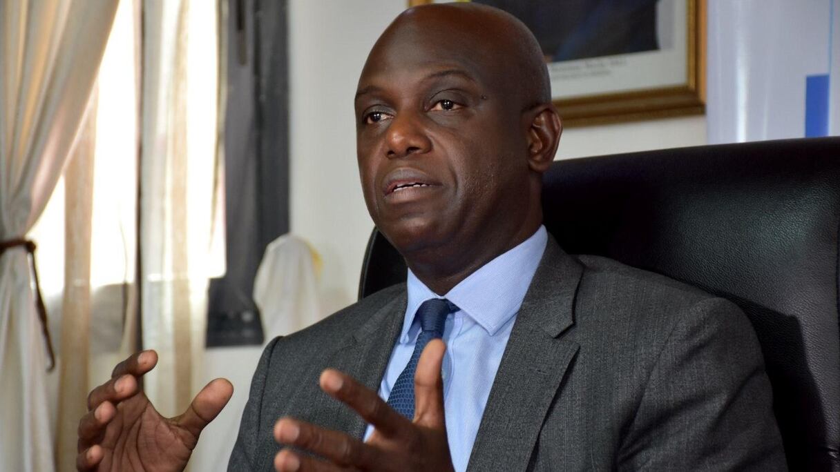 Mansour Faye, ministre de l'Hydraulique.