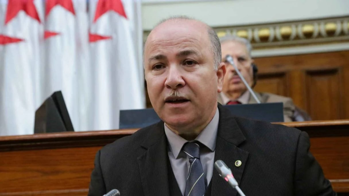 Le Premier ministre algérien, Aïmene Benabderrahmane.