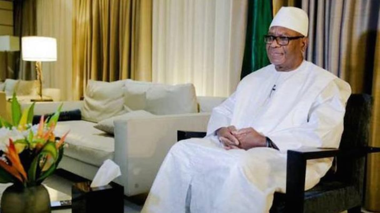 L'ancien président malien Ibrahim Boubacar Keita (IBK).