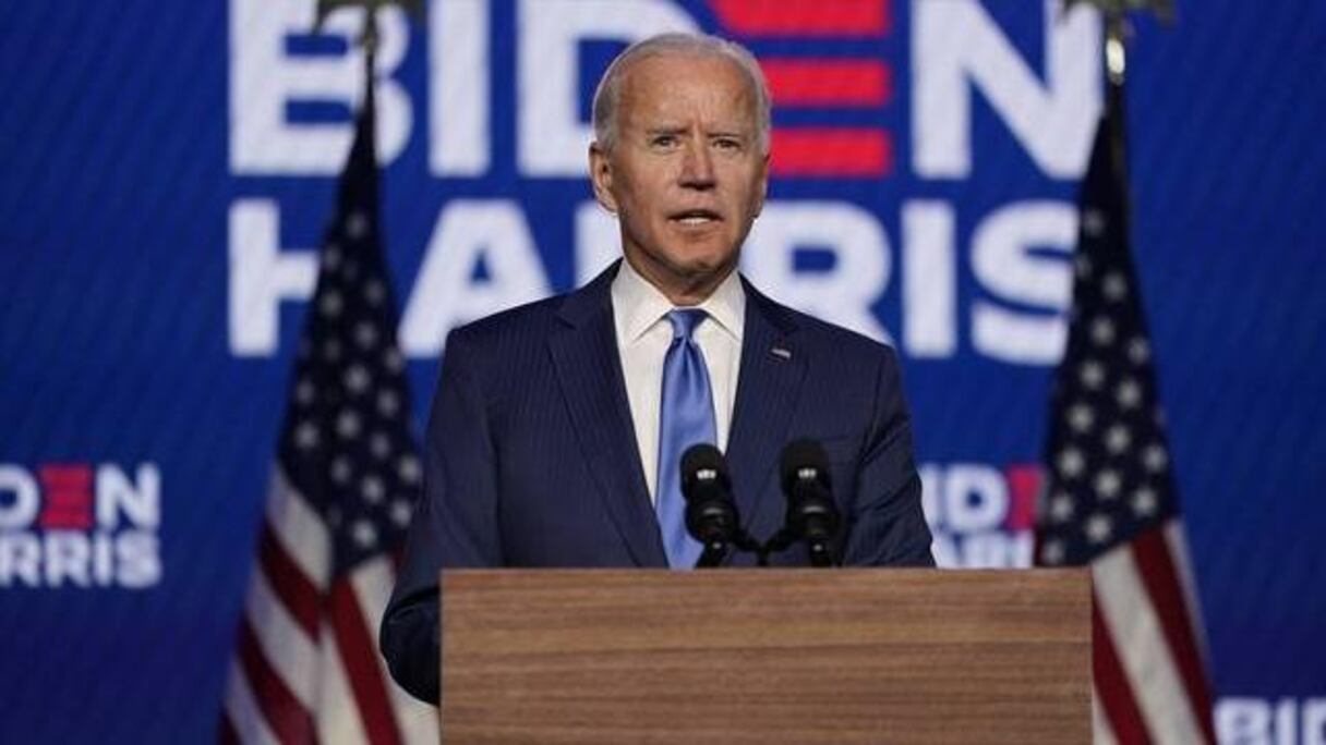 Joe Biden, président élu des Etats-Unis.