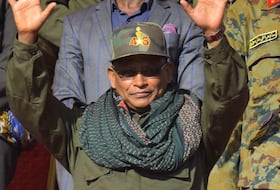 Debretsion Gebremichael, chef du Front de libération du peuple du Tigré (TPLF).
