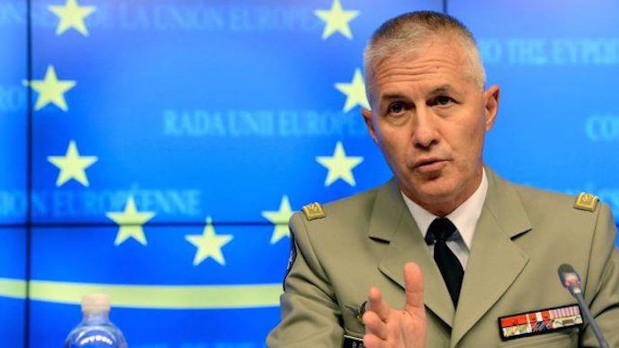 Le commandant en chef du dispositif "Barkhane", le général Bruno Guibert.