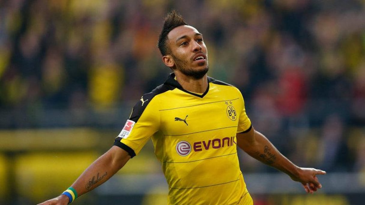 Pierre-Emerick Aubameyang, élu meilleur joueur du début de saison de Bundesliga.
