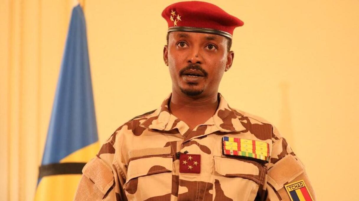 Mahamat Idriss Déby Itno, président du Conseil militaire de transition (CMT).