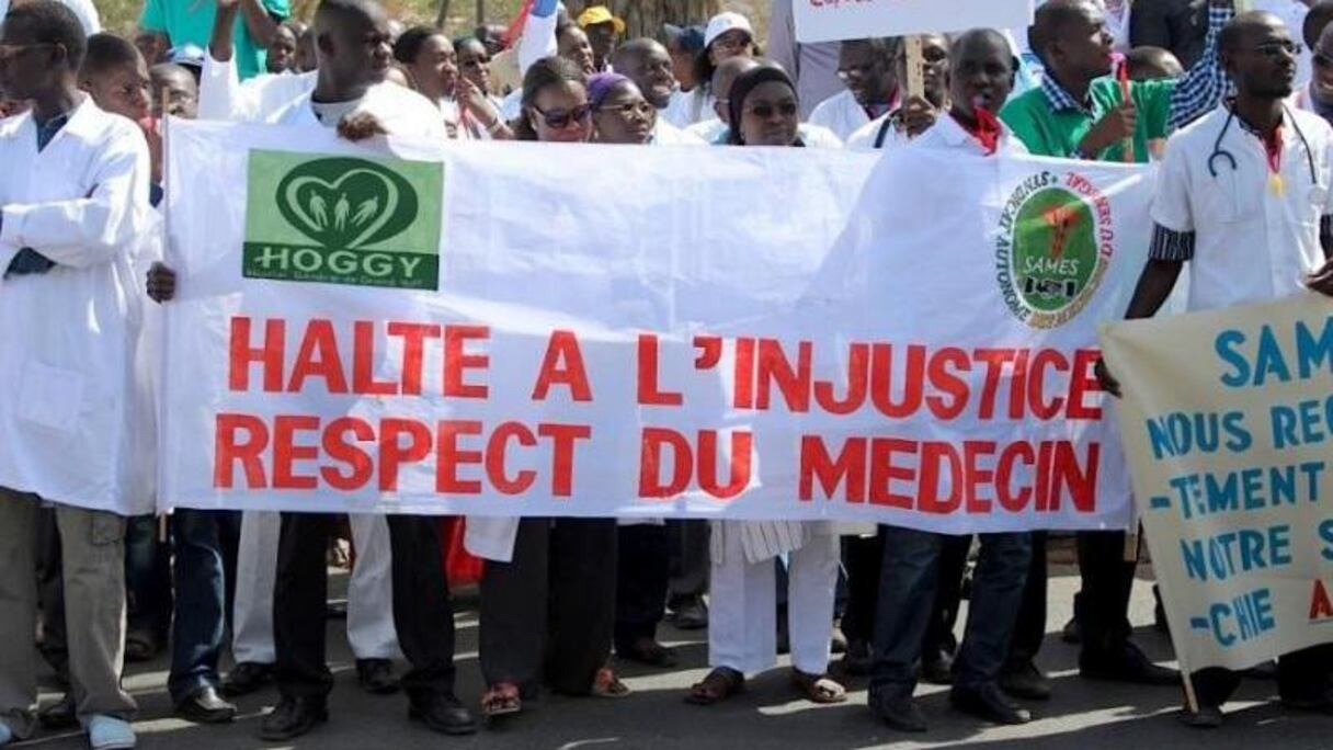 Gréve des travailleurs de la santé