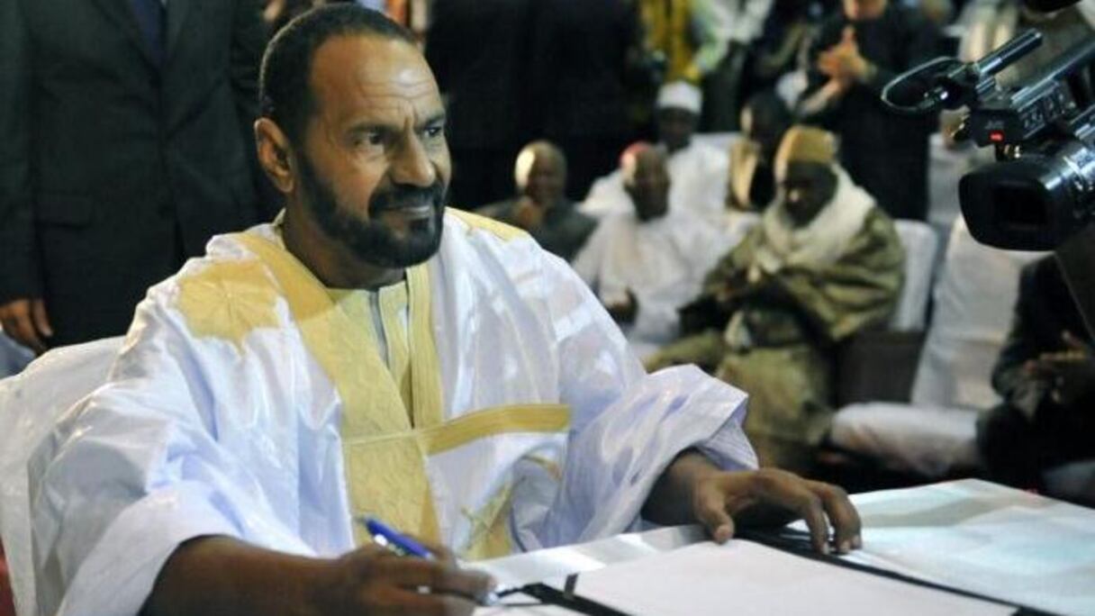 Sidi Brahim Ould Sidati, président en exercice de la Coordination des mouvements de l'Azawad (CMA).