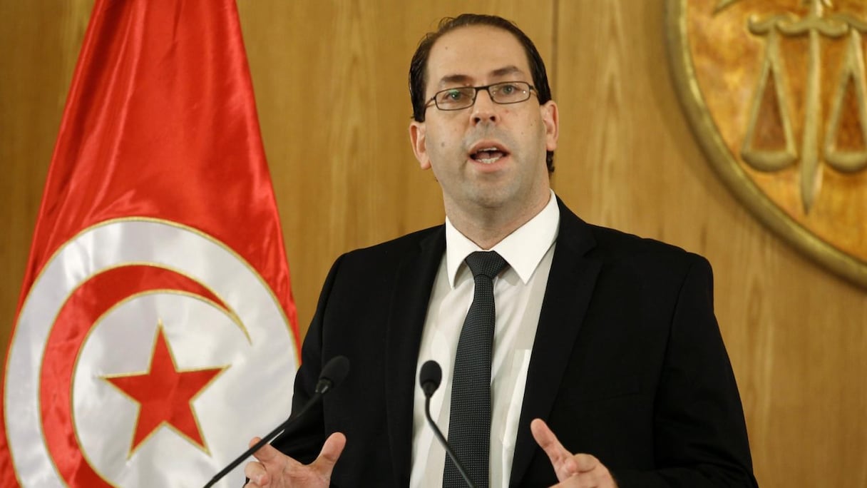 Youssef Chahed, premier ministre tunisien.