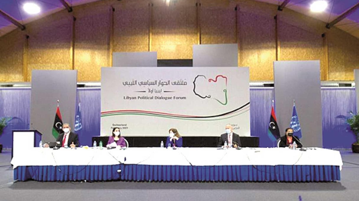 Dialogue interlibyen en Suisse.