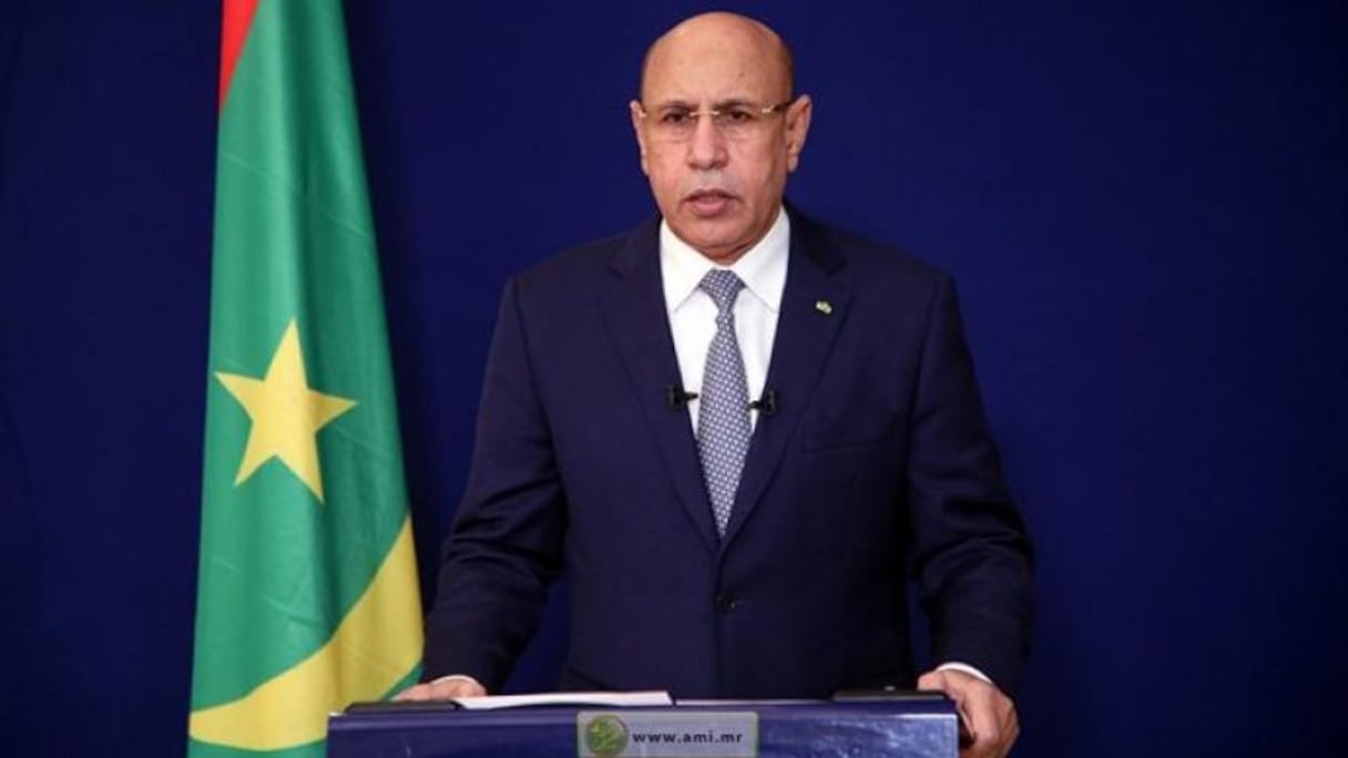 Le président mauritanien Mohamed Ould Cheikh El Ghazouani.