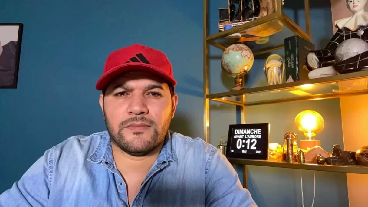 L'opposant algérien Amir DZ.