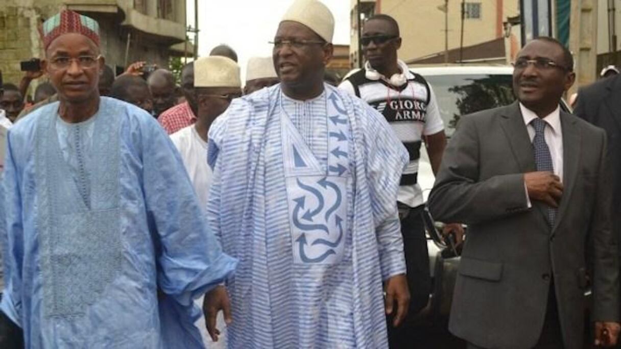 Les dirigeants de l'opposition guinéenne.