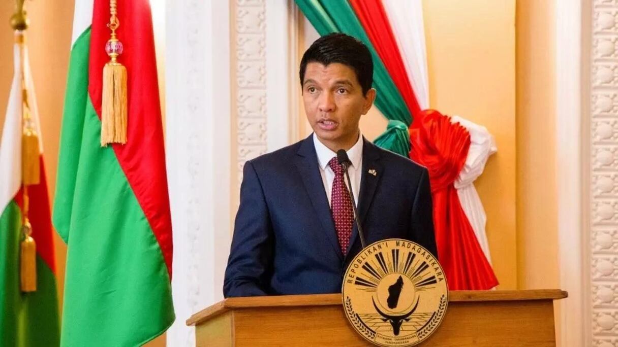 Andry Rajoelina, président de la République de Madagascar.