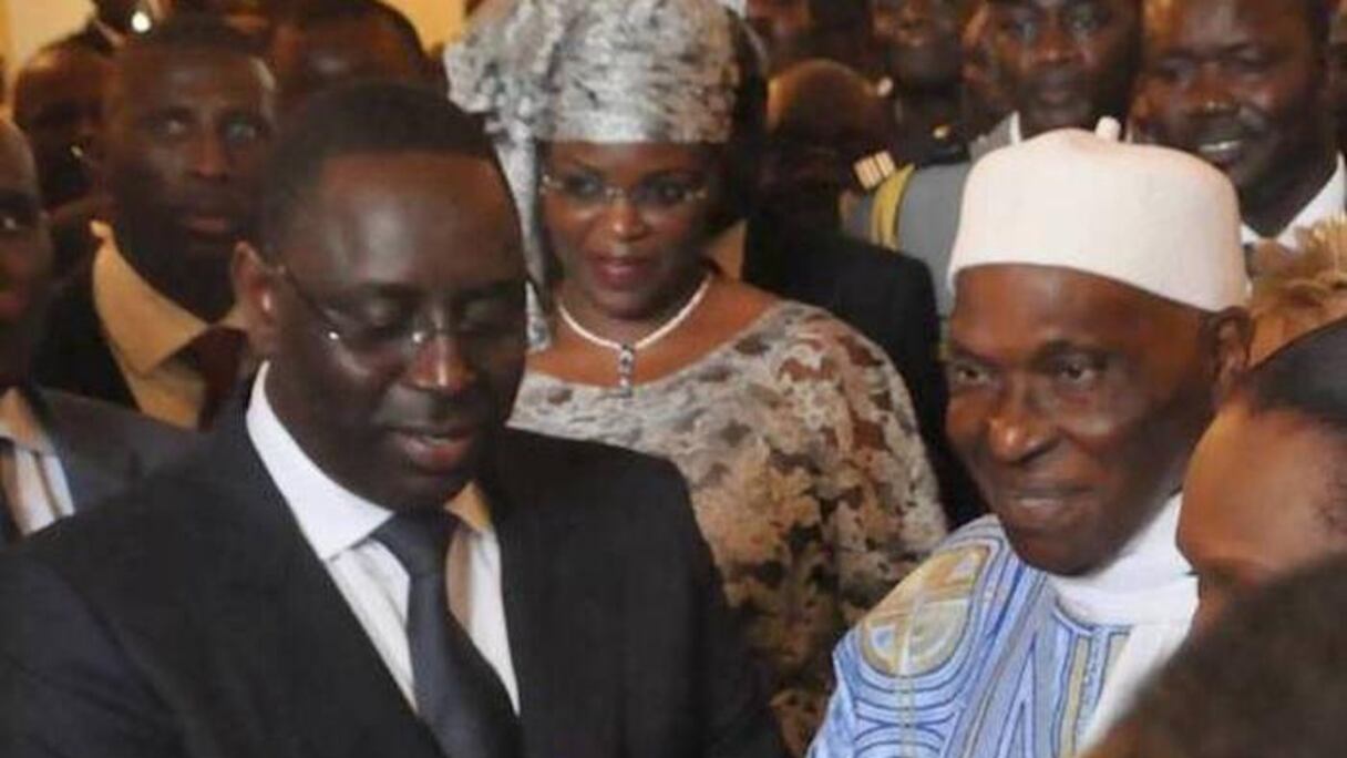 Macky Sall, président du Sénégal, et Abdoulaye Wade, son prédécesseur.