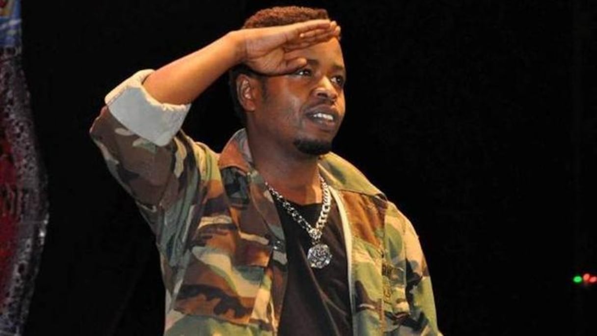 Le rappeur rwandais Jay Polly.