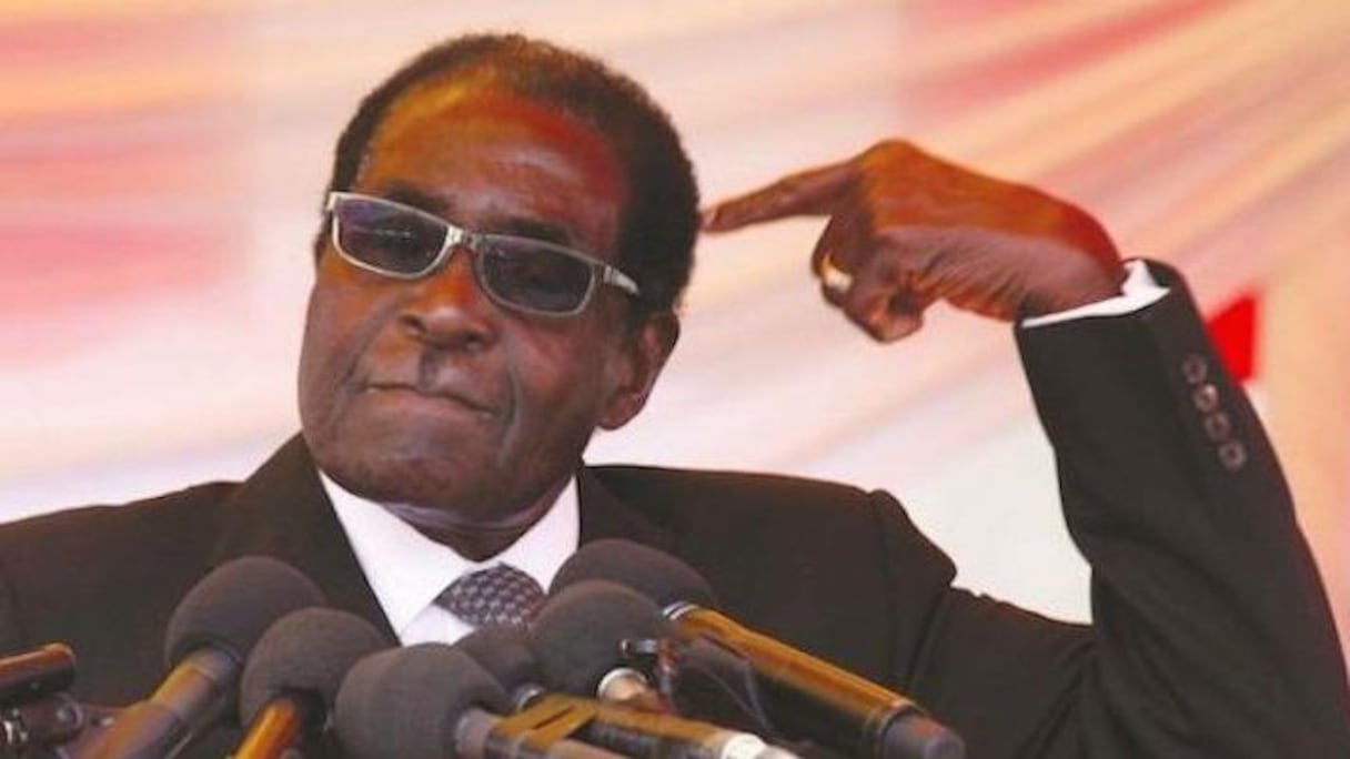 Robert Mugabé, président du Zimbabwe.