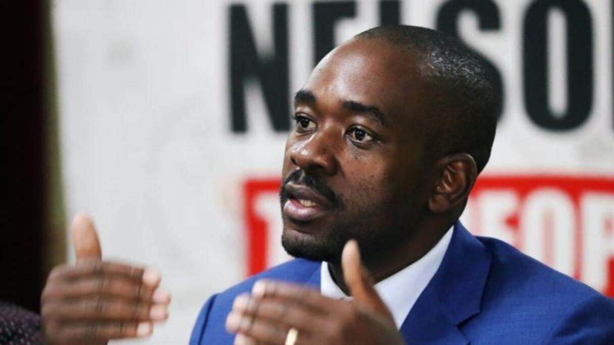Nelson Chamisa, candidat de l'opposition zimbabwéenne