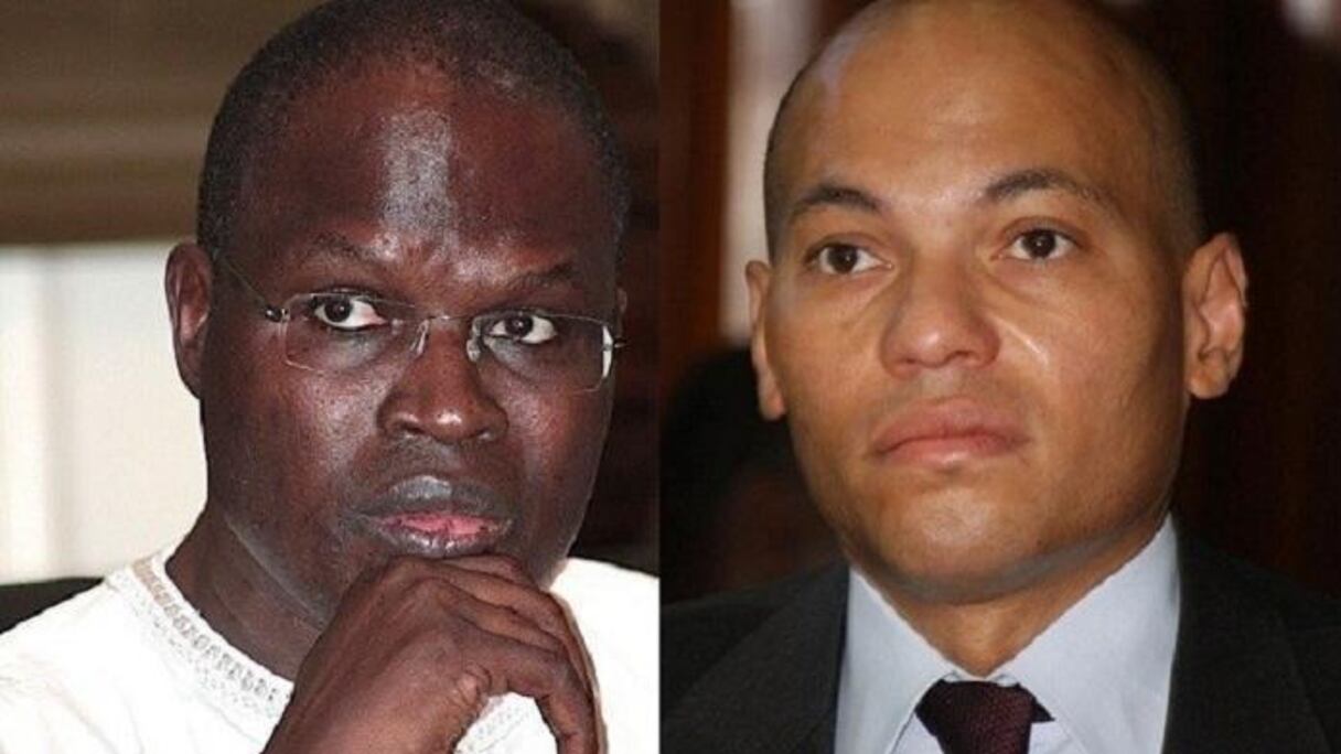 Khalifa Sall et Karim Wade