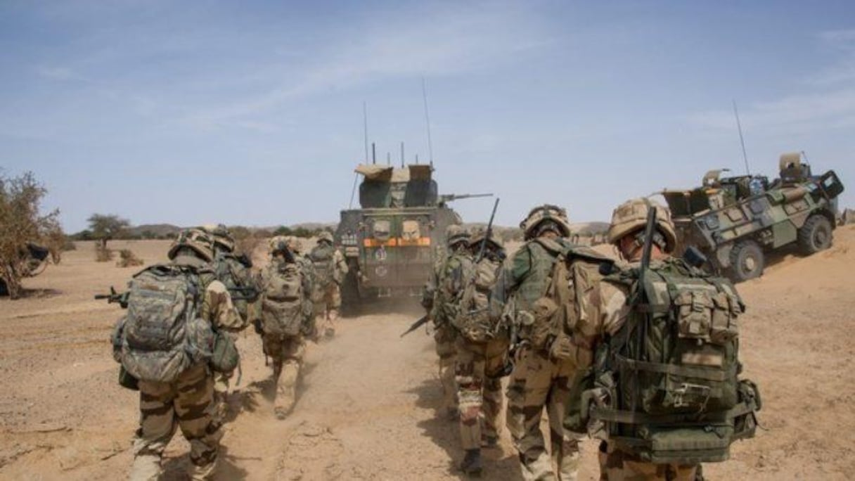 Forces françaises de Barkhane.