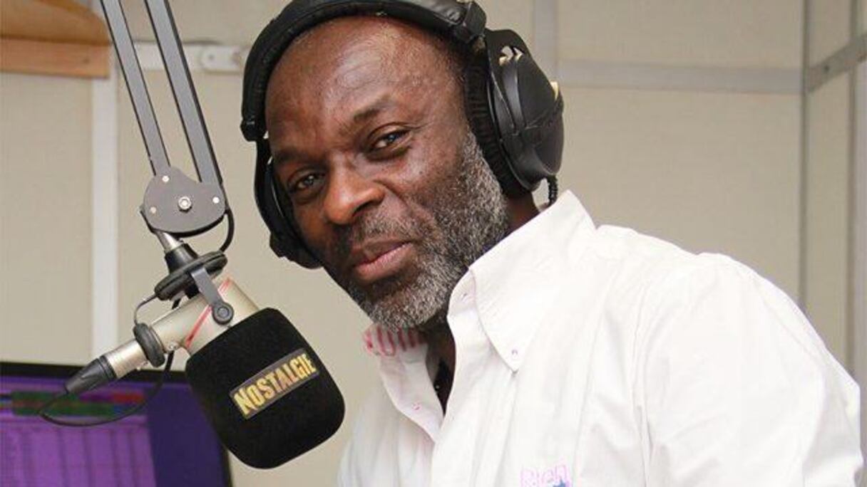 L'animateur de télévision Yves de M'bella.