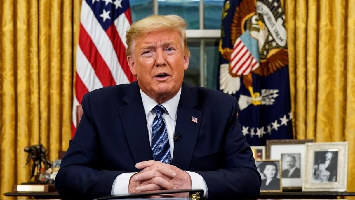 Le président américain Donald Trump