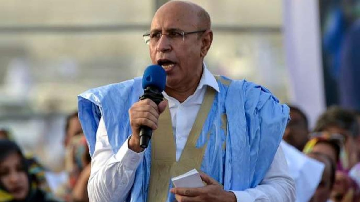 Mohamed ould Cheikh Mohamed Ahmed el Ghazouani, nouveau président élu de la Mauritanie.