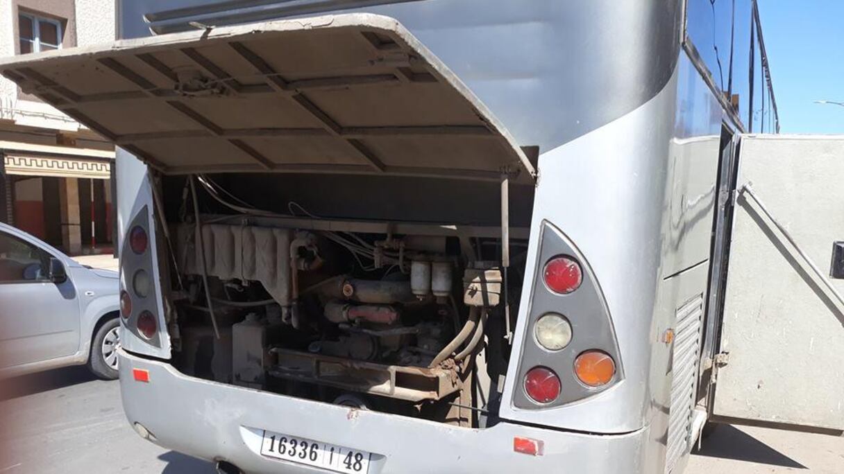 La vielle guimbarde qui crachotait ses gaz et dont la porte ne fermait pas a fait ses adieux aux coéquipiers de Sidy Bara Diop.