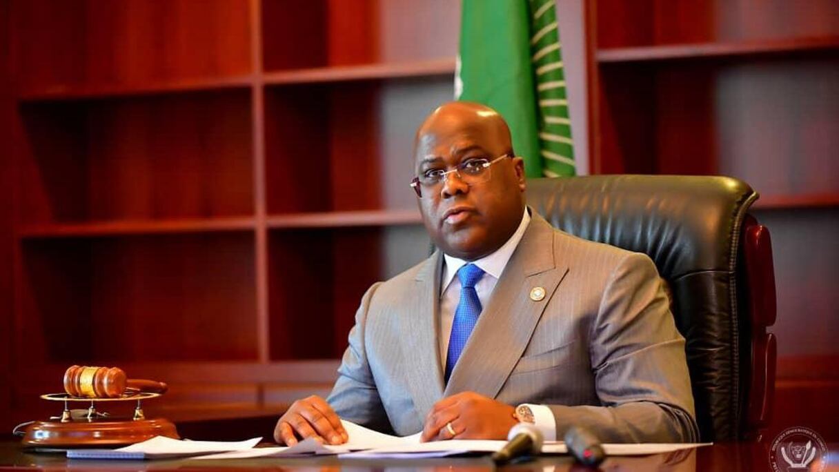 Félix Tshisekedi, président de la République démocratique du Congo (RDC) et de l'Union africaine.