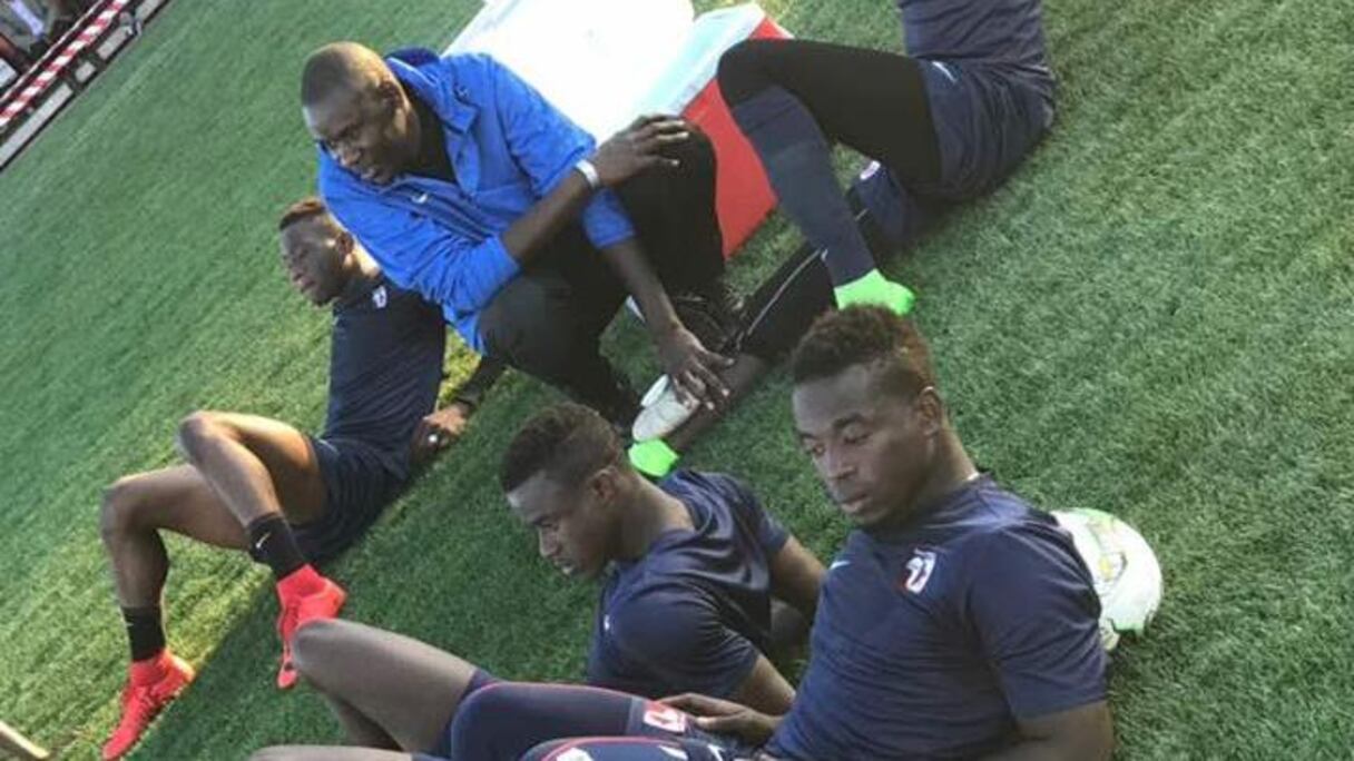 Avant quelques foulées, quelques conseils du coach: rester serein et être prêt à en découdre avec l'adversaire.