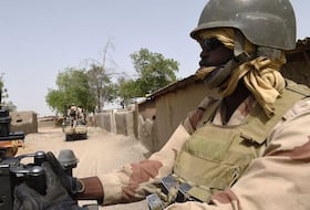 Patrouille de l'armée nigériane.