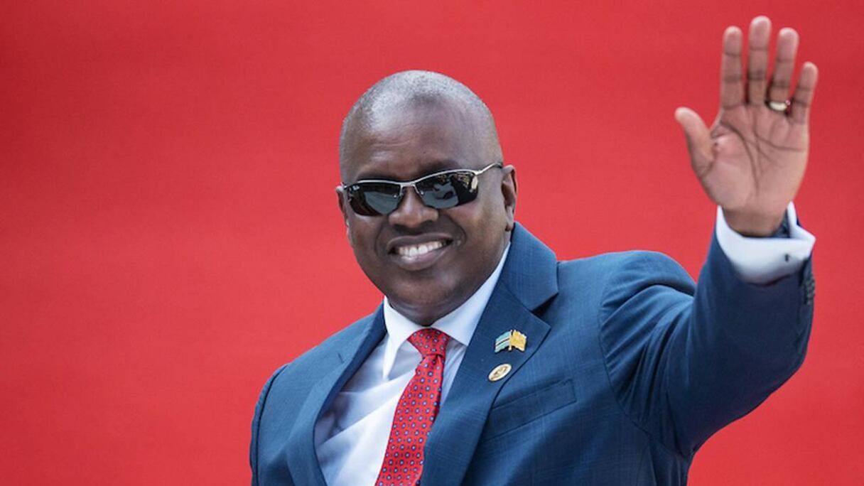 Mokgweetsi Masisi, président du Botswana.