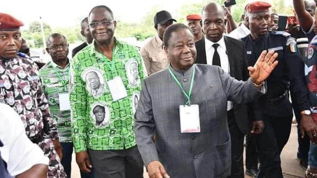 Le président du PDCI-RDA, Henri Konan Bédié.