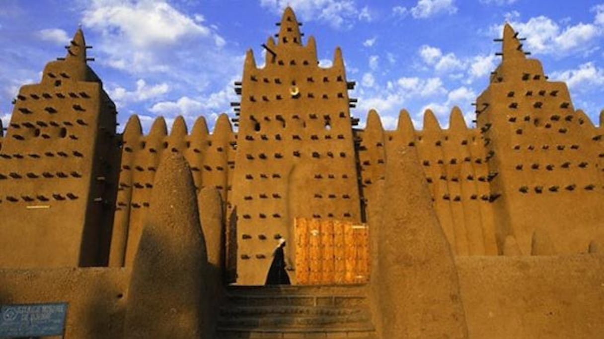 La Grande mosquée de Djenné.