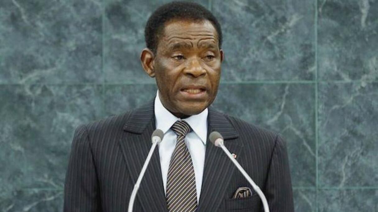 Le président équato-guinéen Teodoro Obiang Nguema.