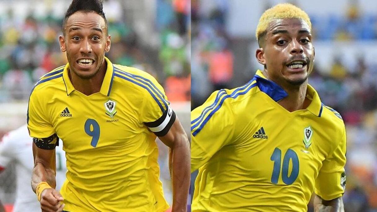 Aubameyang et Lemina.