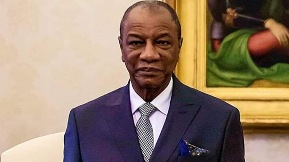 Le président déchu de la Guinée Alpha Condé.