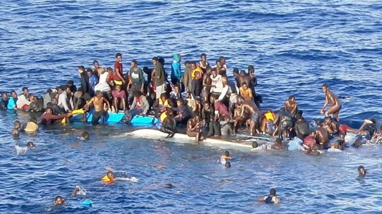 Une embarcation en péril.