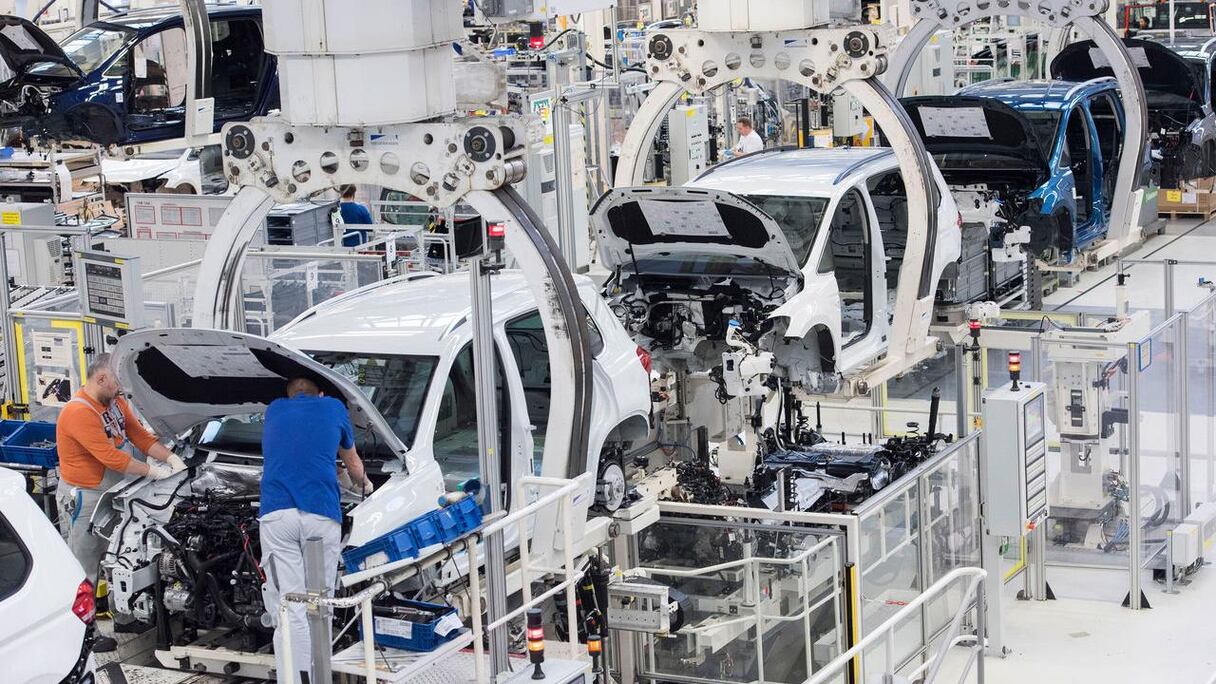 Une unité de montage automobile.