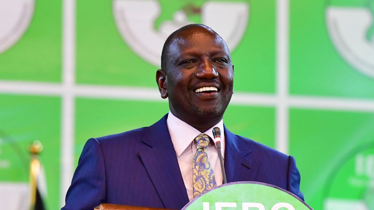 William Ruto, Président élu du Kenya, Nairobi 15 août 2022.
