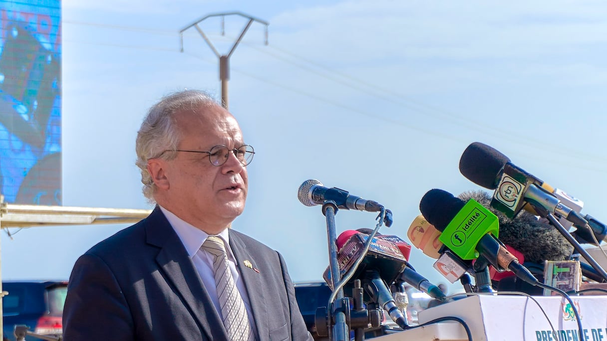 Le désormais ex-ambassadeur de France au Niger, Sylvain Itté.