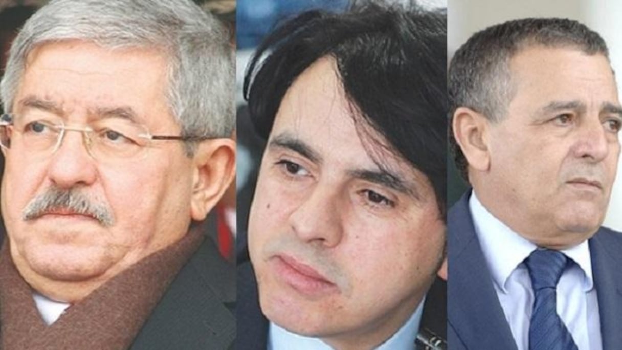 De gauche à droite: Ahmed Ouyahia, ancien Premier ministre, Mourad Oulmi, PDG de Sovac, et Abdeslam Bouchouareb, ex-ministre de l’Industrie.