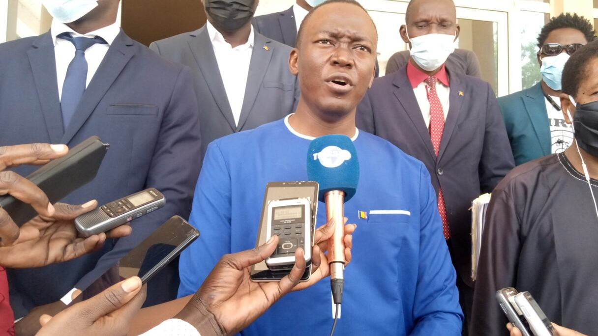 L'opposant au régime tchadien, Succès Masra.