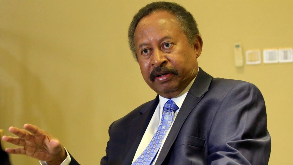 Le Premier ministre soudanais Abdallah Hamdok.