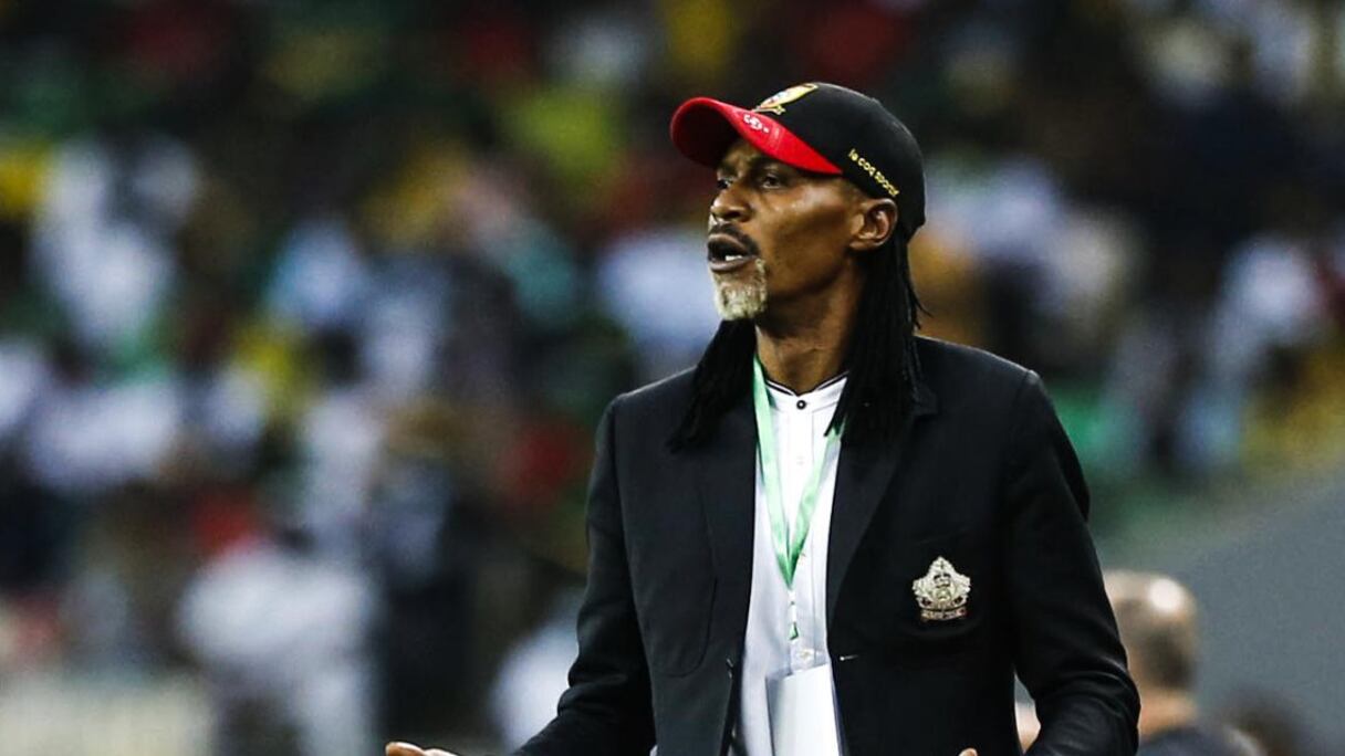 Rigobert Song, ancien sélectionneur du Cameroun.