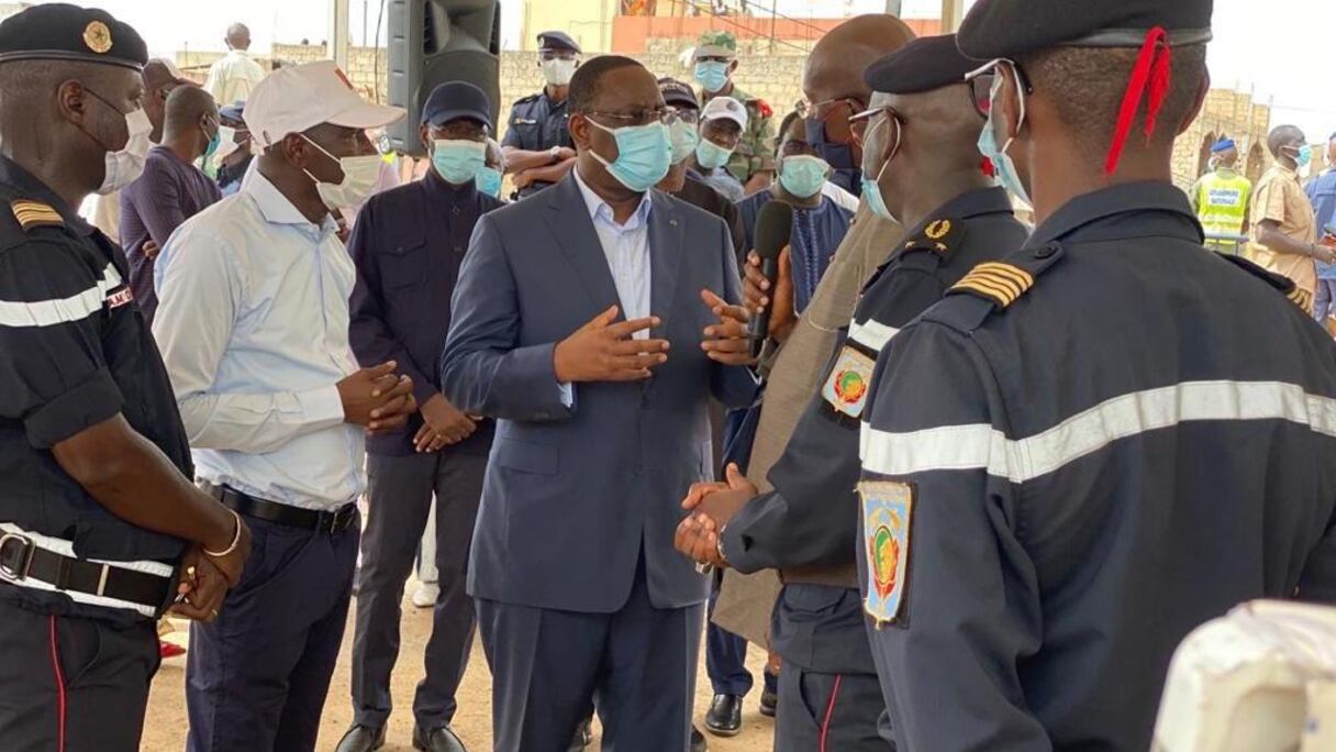 Macky Sall à Keur Massar