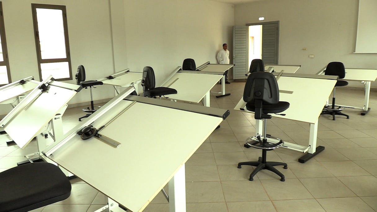 vue d'ensemble du centre de formation mohammed vi à Bamako