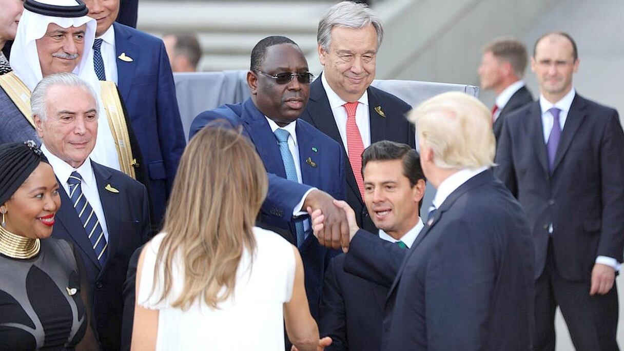 Macky Sall et Donald Trump