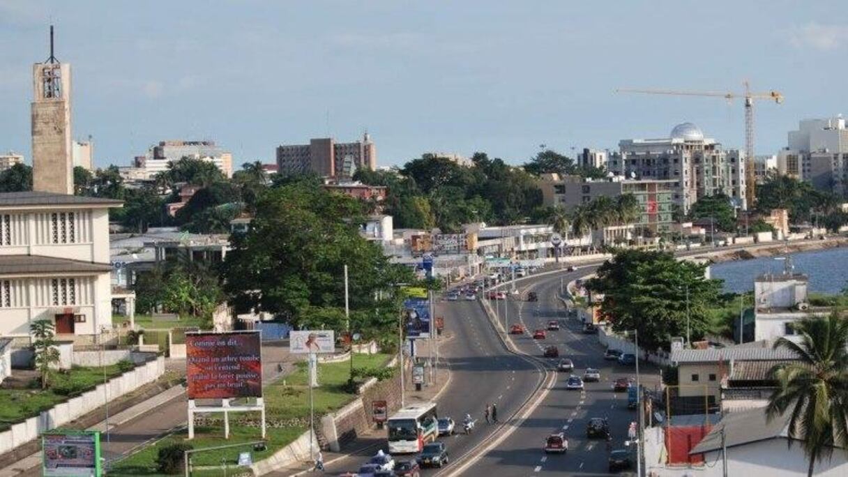 Un boulevard à Libreville.